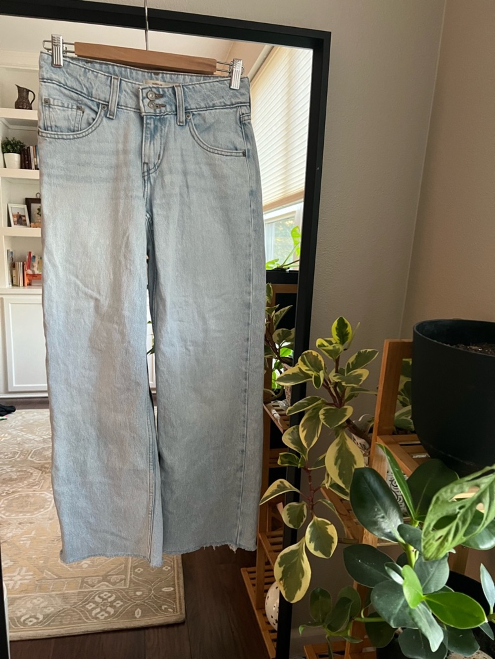 Levi’s Super Low Jeans, Light Wash, 24
